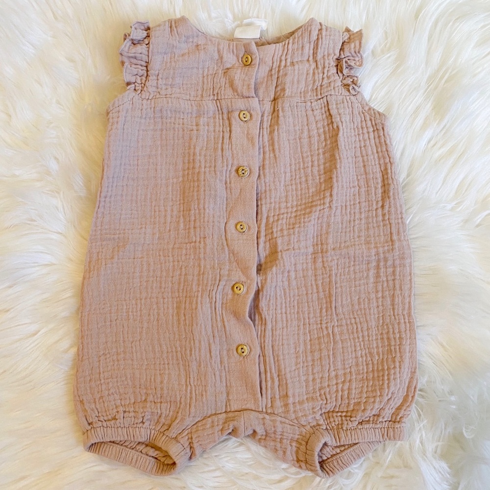 H&M baby girl romper